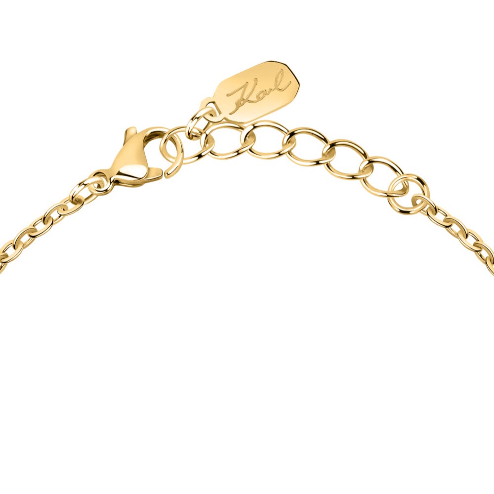 ΒΡΑΧΙΟΛΙ Crystals KARL LAGERFELD από Επιχρυσωμένο Ανοξείδωτο Ατσάλι με Πέτρες Ζιργκόν KLAYC60 - 4